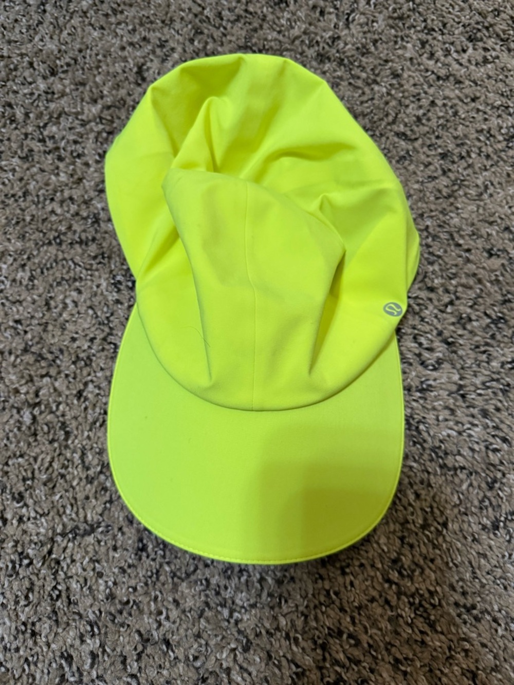 lululemon athletica Neon Yellow Running Hat